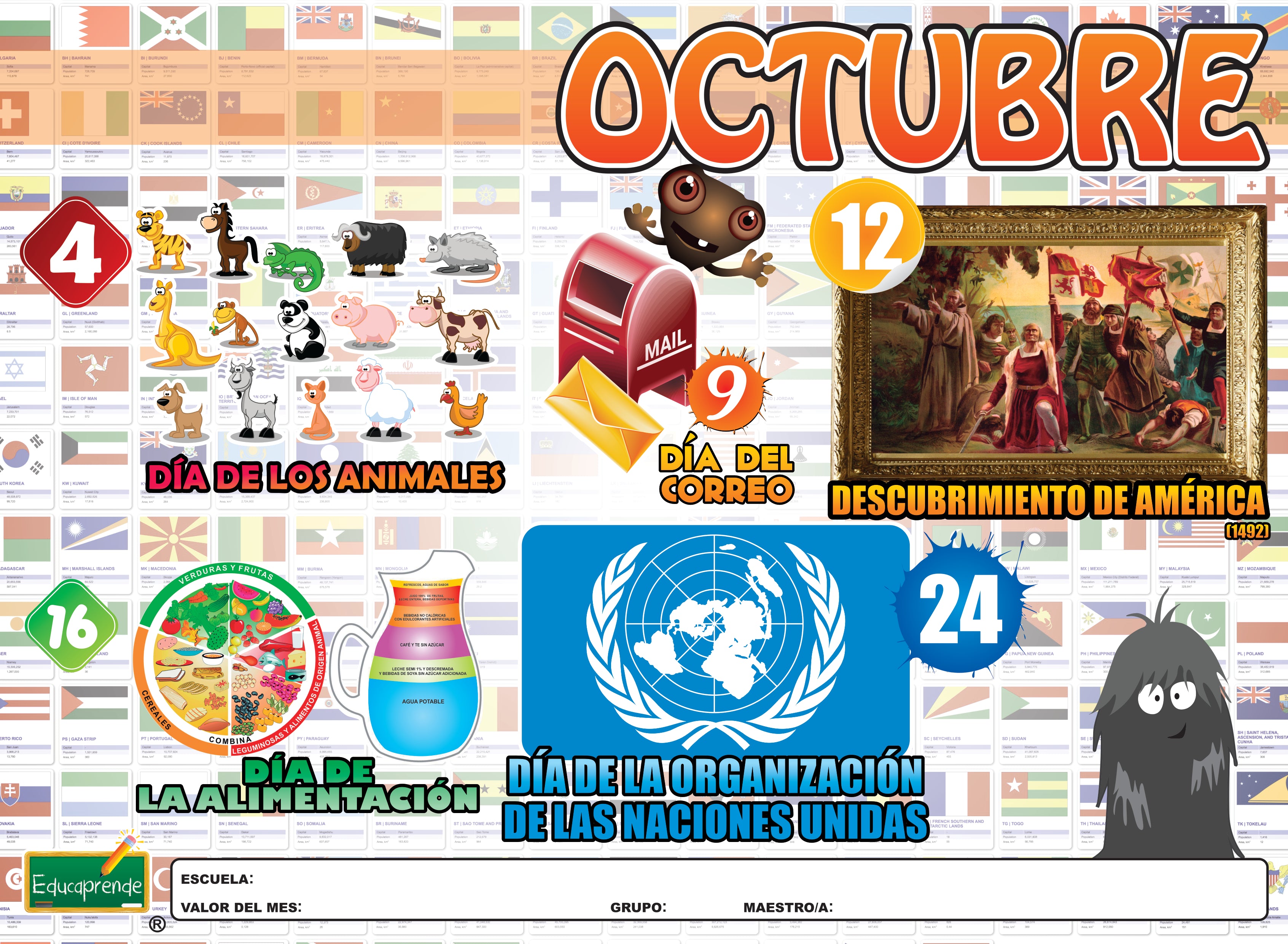 Póster de Octubre