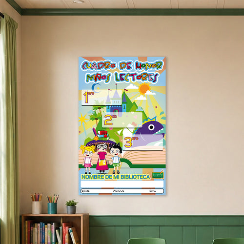 Cuadro de Honor para Niños Lectores