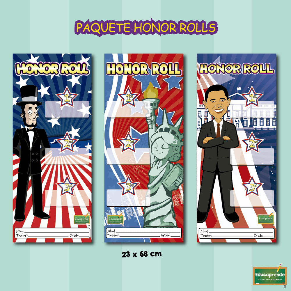 Paquete de Honor Rolls